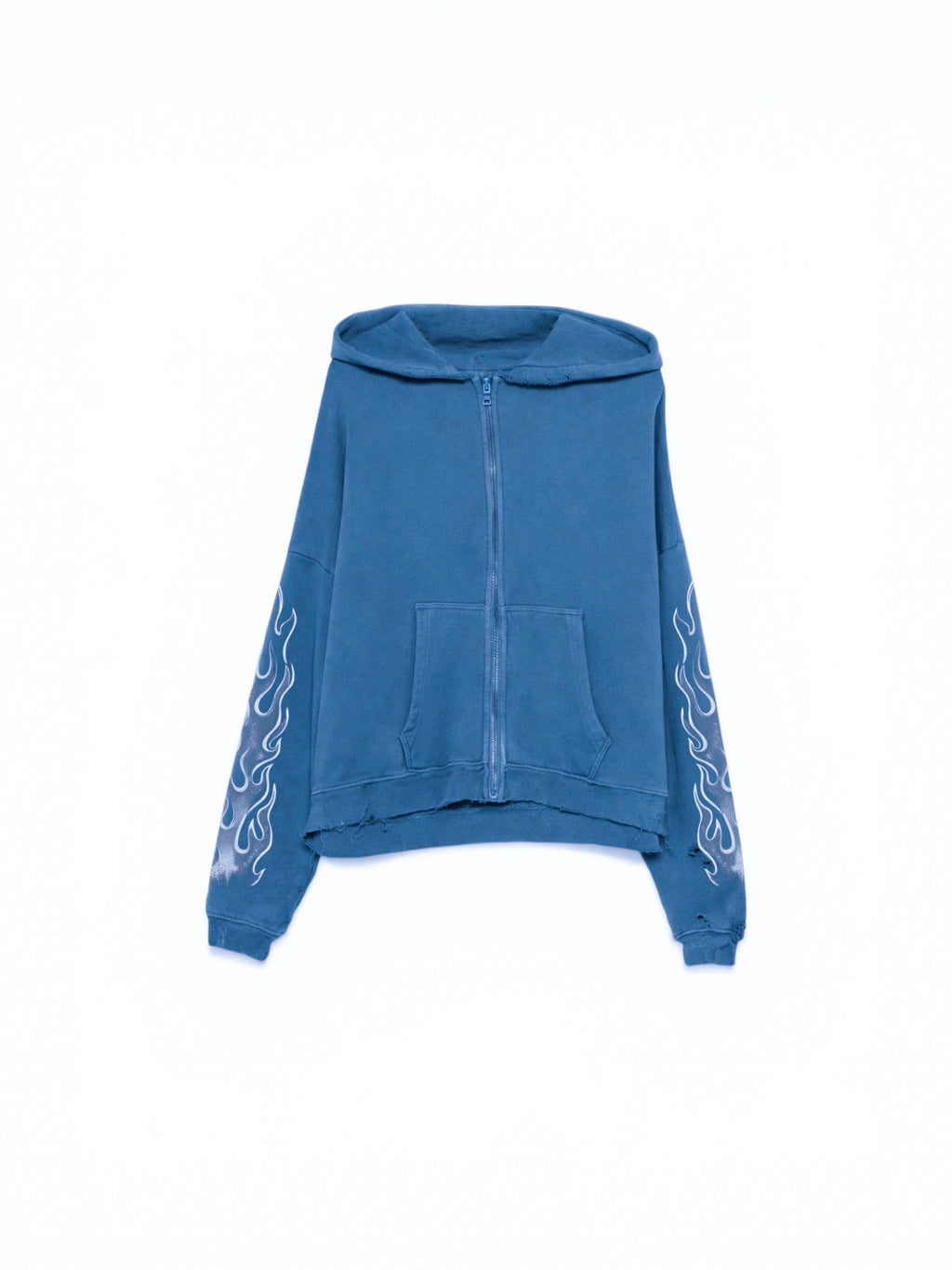 Blue Flame Zip Up