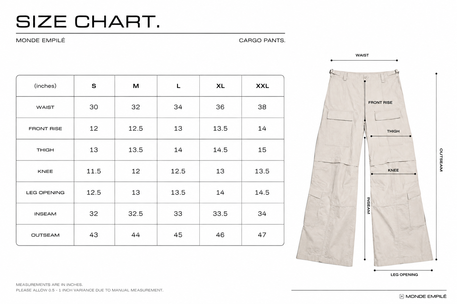 Everday Khaki Cargos